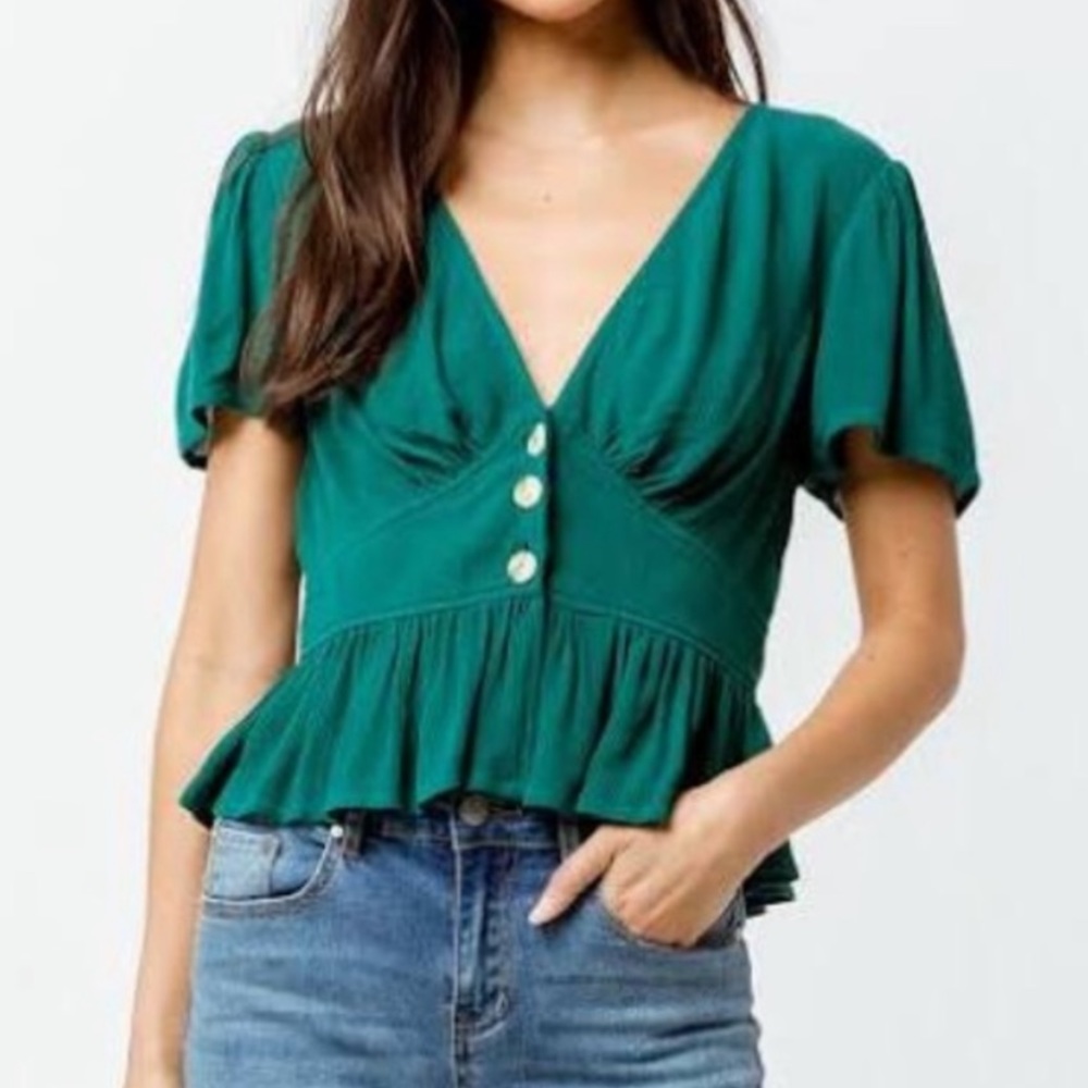 Patrons of Peace Emerald Top